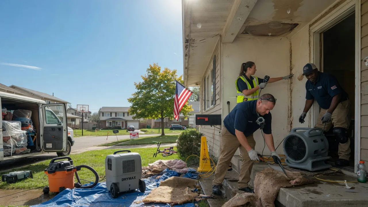 Water Damage Restoration in Union Hall, VA near me